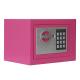 Electronic Digital Hot Pink Steel Security Safe Box With Lock