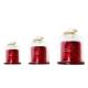 Fashion Scented Jar Candle Soy Wax Carved Glass Domed Candle Jar For Home / Wedding