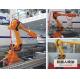 Automatic Robotic Spray Painting System Orange ISO9001 380V 50HZ