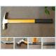 Bamboo handle Claw Hammer(HKBM-02),anti-slip working face, magnet and good price hand construction hardware tools
