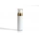 Elegant Solid White Airless Cosmetic Bottles For High End Skin Care Serum Packaging