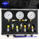 Excavator Hydraulic Pressure Test Gauge Kit With Stainless Steel Case