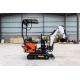 0.8 Ton  Mini Crawler Excavator Agricultural Excavators For Municipal Engineering