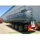 Heavy Duty Chemical Tank Trailers For 30 - 45MT Sodium Hydroxide Transportation