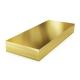 2mm -1220mm Wide / 0.8mm - 80mm Thick ASTM T2 H65 H62 C1100 Brass Flat Plate Sheet Stock