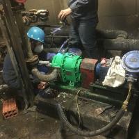2-8 Bar Industrial Food Waste Pumps Self Priming Pressure Resistant