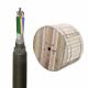 Outdoor Fiber Optic Cable GYTA33 12 24 36 48 Core Steel Wire Direct Burial Armored