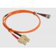 Duplex ST To SC 0.9mm 2M Multimode Fiber Optic Patch Cord