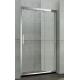 Linkage Moving Stainless Steel Shower Screens One Fixed and Two Sliding Doors CE Certification
