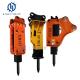 Hydraulic Top Side Type Jack Breaker Hammer SOOSAN SB121 Attachment For Excavator 25-30 Ton