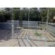 1.3m Tall Sheep Fence Panels , Oval Rail Heavy Duty Cattle Panels With High Visibility