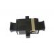 SM,MM Black Full Flange Std. Footprint 8/12/24 cores Fiber Optic MTP Adapter w/ 2 Dust Caps