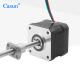 Ball Screw Stepper Motor NEMA 17 1.28A For Automated Assembly Lines
