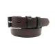 Genuine Leather Causal Dress Belt For Men With Classic Single Prong Buckle
