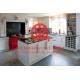 Fashion Shaker-style Solid Wood Kitchen Cabinet with Excellent Design and