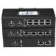 Managed Din Rail Ethernet Switch / Industrial Fiber Optic Ethernet Switch