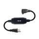 GFCI NEMA 515P To 515R AC Power Cord for PC Laptop Supply Cable 4 Ft Black Extension Wire