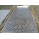 2000mm - 6000mm Length Aluminium Chequered Plate Mill Finish