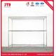 1.6m 150kgs Household Storage Racks OEM 3 Tier Chrome Shelving Unit