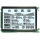 3.0 Inch LCM LCD Segment Display TN 7 Segment Lcd For Measuring Equipment