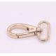 Metal Swivel D Rings And Snap Hooks For Dog Chain Light Gold Plating
