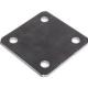OEM ODM Stamping Parts Customized Stainless Steel Straight Base Plates in Low Prices