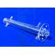 Heat Resistance 92% Transparent 300mm Quartz Glass Tube