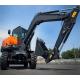Max Dumping Height 4065mm Used Doosan Excavator with and Arm Length 2.9 Meters