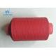 Red Color PVC Coated Fiberglass Yarn Heat Resisitant With Good Softness