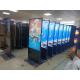55 inch mobile indoor 4k floor stand kiosk lcd digital signage advertising media players display