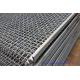 Double Lock Woven Crimped Wire Mesh Stainless Steel / Copper Bbq Grill Net