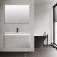 Rock Integrated Countertop Slate Bathroom Vanity Waterproof