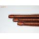 Heat Transferring Copper Finned Tube Flexible For Coaxial Evaporators 10.2mm Inner Dia