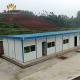 Temporary  Portable Toilet Cabin Single Roof Steel Structure   Modular Design