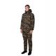 Dyed Processing Type Camouflage Padded Jacket for Winter Outdoor Adventures