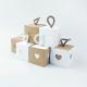 Whitecard Recycled CMYK Wedding 260g Kraft Paper Gift Boxes