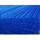 galvanized ornamental double loop wire fence powder coated Blue To Russia