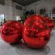 Giant Durable PVC Hanging Resuable Big Red Shiny Ball For Decoration