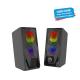 Portable USB Power 2.0 Laptop Woofer Speaker System With Active Mini Design And Plastic Construction