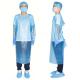 Disposable Hospital Laboratory Thumb Cuff Waterproof CPE Gown Environment Friendly