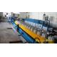 Gearbox Drive Door Frame Roll Forming Machine 8.7m * 1.8m * 1.4m Hydraulic Cutting