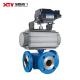 Flanged Tee Type Control Ball Valve for Oil and Gas Industry GOST Standard Channel