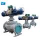 Top Entry Casted 10In Air Operated Ball Valve 150LB Pneumatic Actuator
