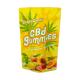 Weed Flower Mylar Zipper Bags CBD Gummy Skittles Edible Smell Proof Foil Dispensary