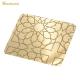 Gold Mirror Etched Stainless Steel Sheet Decoration Elevator Cabinet Ss Plate