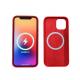 8mm Induction Magnetic Liquid Silicone Phone Case For Iphone 12