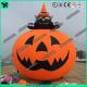 3M Party Inflatable Pumpkin / Halloween Inflatables With Smiling Face