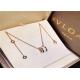 18K Gold  B Zero1 Diamond Necklace For Young Girls / Boys