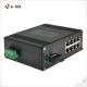 Network Switch Industrial 8-Port 10/100/1000Base-T + 1-Port 1000Base-X Fiber