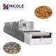 Tunnel Industrial PLC Microwave Dryer Machine Insects Mealworm Black Soldier Fly Bsf Larvae